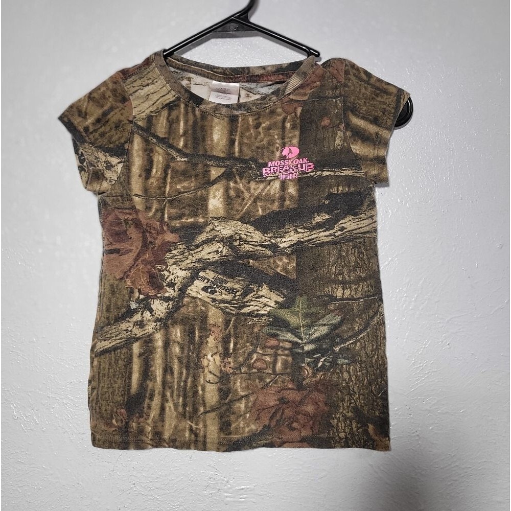 Mossy Oak Breakup Infinity Camo T-Shirt - Girls' Medium